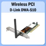 کارت وایرلس PCI مدل D-Link DWA-510 استوک