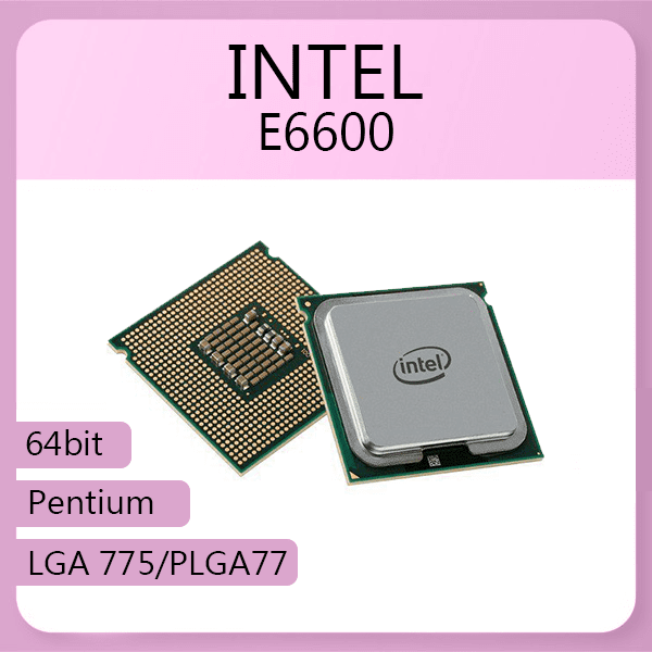 پردازنده استوک intel مدل Pentium E6600