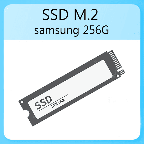 M.2 NVME samsung 256