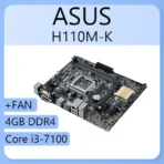 باندل MB Asus H110M + Core i3 + Ram 4GB استوک