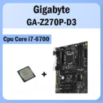 باندل نسل 6 مدل Gigabyte Z270P + Cpu Core i7 استوک
