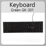 کیبورد اورجینال گرین مدل Green GK-301 استوک