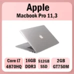مکبوک پرو Macbook Pro 11,3 Core i7 Ram 16GB استوک