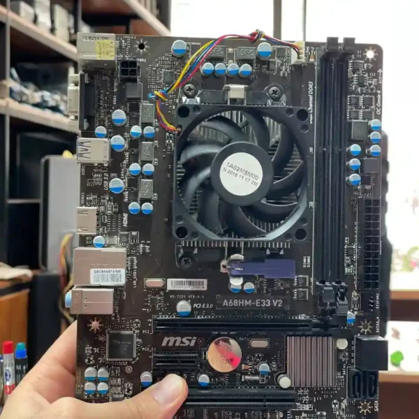 باندل AMD مدل MSI A68HM-E33 V2 + A4 استوک