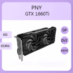 کارت گرافیک استوک PNY مدل GeForce GTX 1660Ti 6G