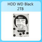 هارددیسک استوک WD مدل BLACK 2TB